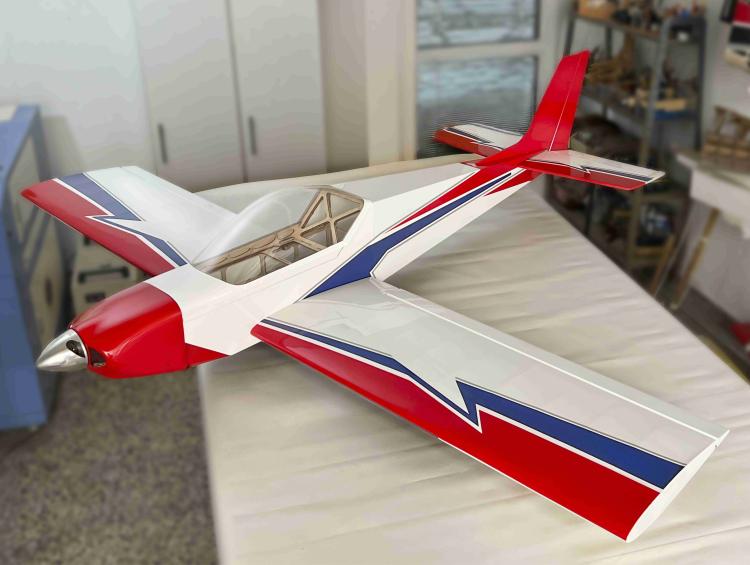 tiger/2 20/30cc - 2mts - en kit para armar